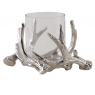 Aluminium deer candle holder