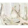 Aluminium deer candle holder
