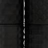 Matte black glass candle holder in 4 assorted designs