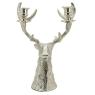 Aluminium deer head candle holder