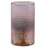 Stained glass candle holder