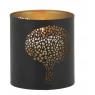 Lacquered metal candle holder Tree