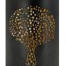 Lacquered metal candle holder Tree