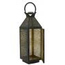 Lacquered metal lantern