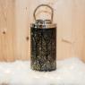Metal and rope lantern - Leaves