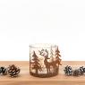 Candle holder in metal