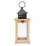 Lantern in pine tree and metal