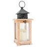 Lantern in pine tree and metal