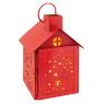 Lacquered metal lantern.