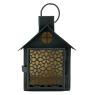 lacquered metal candle holder