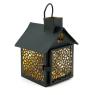 lacquered metal candle holder