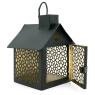 lacquered metal candle holder
