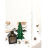 lacquered metal candle holder
