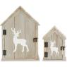 Pine wood lanterns