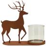 Metal candle holder