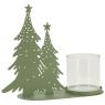 Metal candleholder