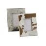 Cow skin photo frame