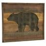 Painted wood frame - Bear