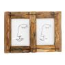 Wooden frame