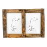 Wooden frame