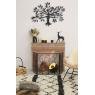 Wrought iron fire screen