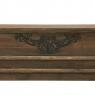 Wood decorative mantelpiece