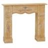 Mantelpiece in pine wood