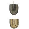 Set of 2 seagrass fans 