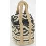 Door stopper in cotton and jute