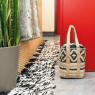 Door stopper in cotton and jute
