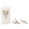 Set of 3 candle decorations