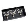 Set of 3 candle decorations
