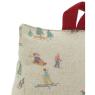 Linen and cotton doorstop