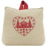 Linen and cotton doorstop