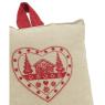Linen and cotton doorstop