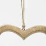 Set of 2 hanging hearts