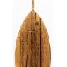 Hanging fish in paulownia wood