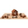 Lot de 6 grelots en métal vieilli