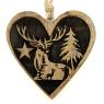 Hanging heart decoration