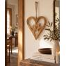 Mango Wood Heart Ornament