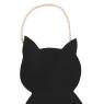 Tableau noir semainier chats