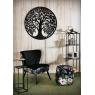 Round metal wall decor Tree