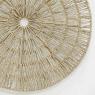 Set of 3 seagrass wall decor 