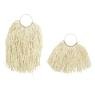 Set of 2 palm leaf wall decor