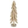 Sapin en bois sur pied