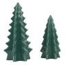 Green ceramic trees