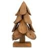 Fir tree in teak wood