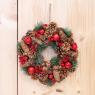 Pinecone wreath