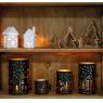 Set of decorative ceramic houses