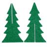Felt Christmas trees